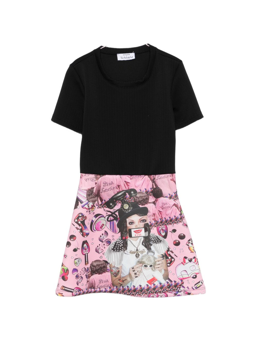 [THE ARTISTYLIST] Short sleeve dress SS26 PINK LADIES NEW DRESS MLT