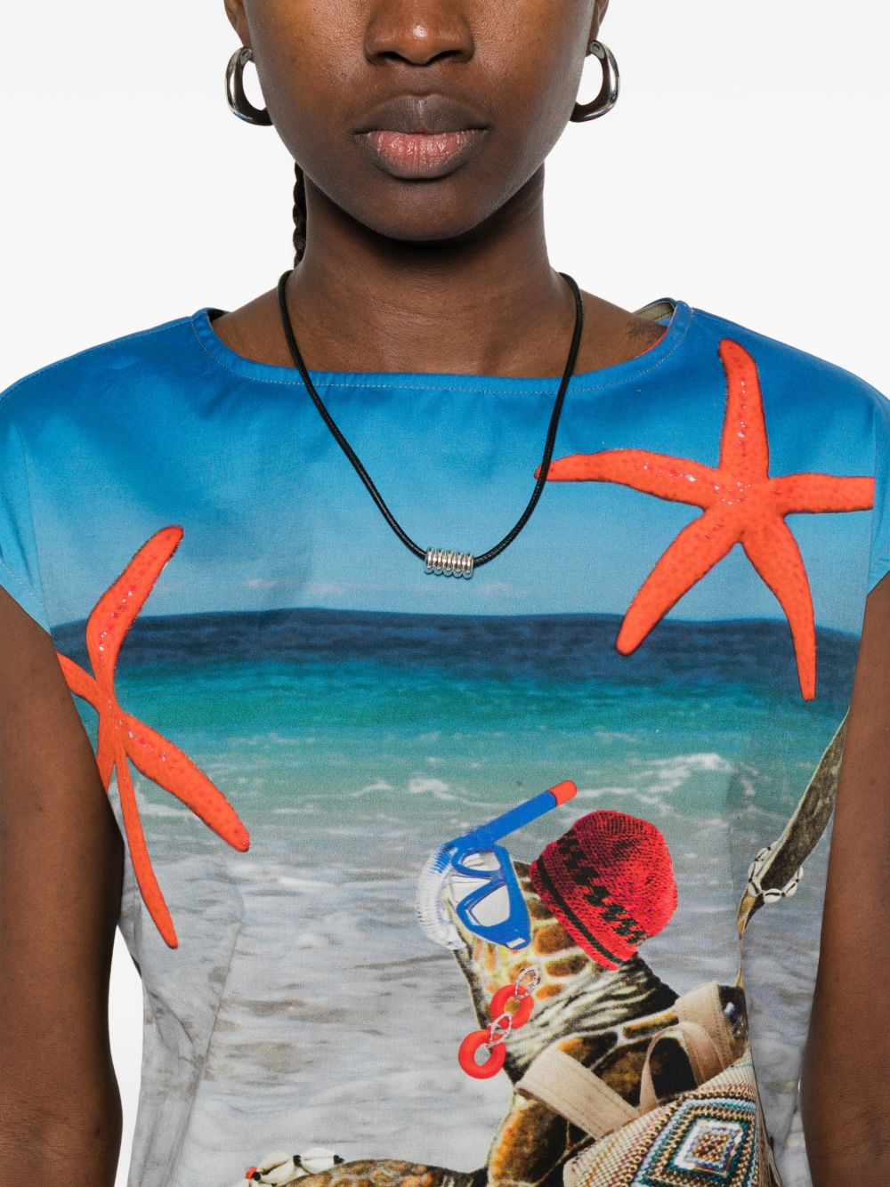 [THE ARTISTYLIST] T-shirts Sleeveless SS26 TURTLE TOP MLT