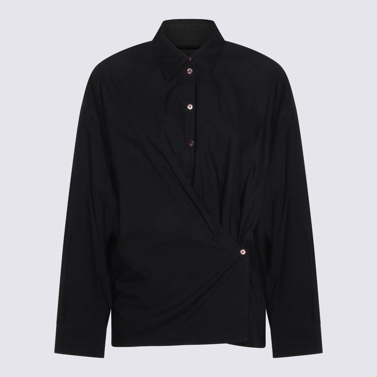 [LEMAIRE] Shirts Long Sleeve SS26 SH1141LF1500BK998