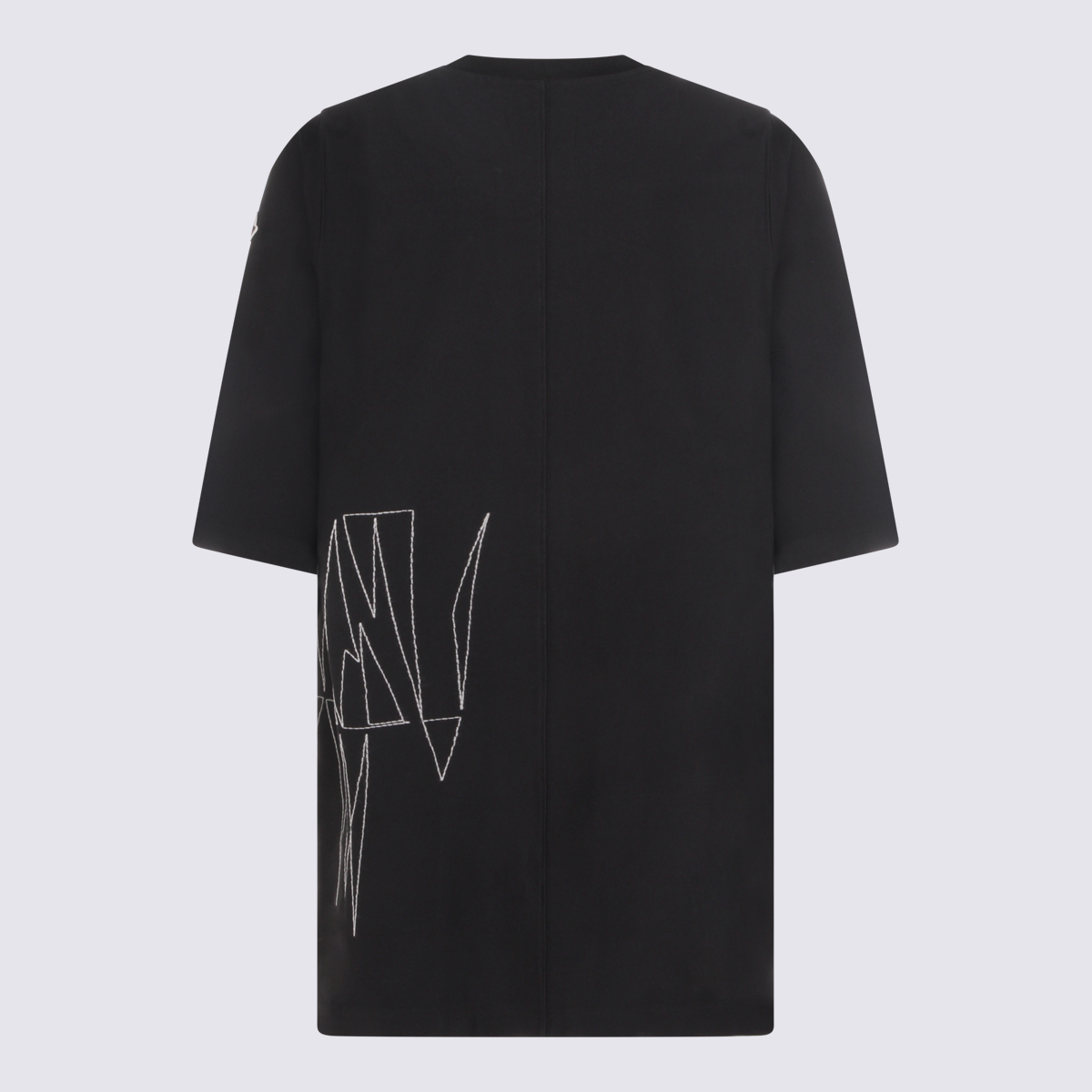 [Moncler X Rick Owens] T-shirts Short Sleeve SS26 MU01F8C0489B7R999