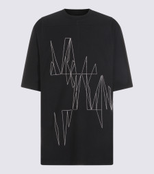 [Moncler X Rick Owens] T-shirts Short Sleeve SS26 MU01F8C0489B7R999