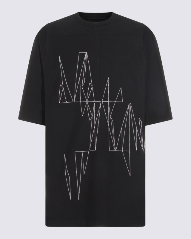 [Moncler X Rick Owens] T-shirts Short Sleeve SS26 MU01F8C0489B7R999