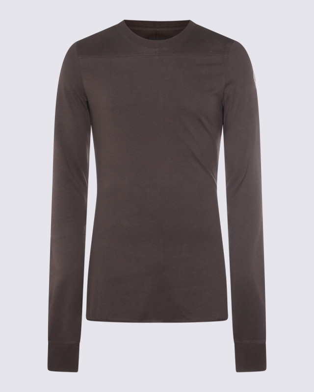 [Moncler X Rick Owens] T-shirts Long Sleeve SS26 MU01F8D0189AHD256