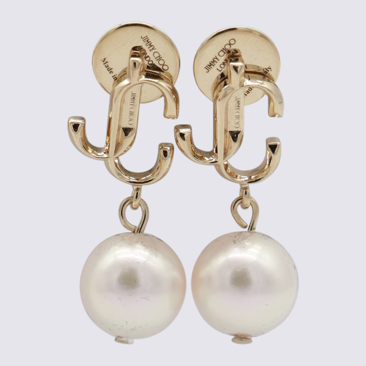 [Jimmy Choo] Earring SS26 JCPEARLEARRINGDXQ0C9456