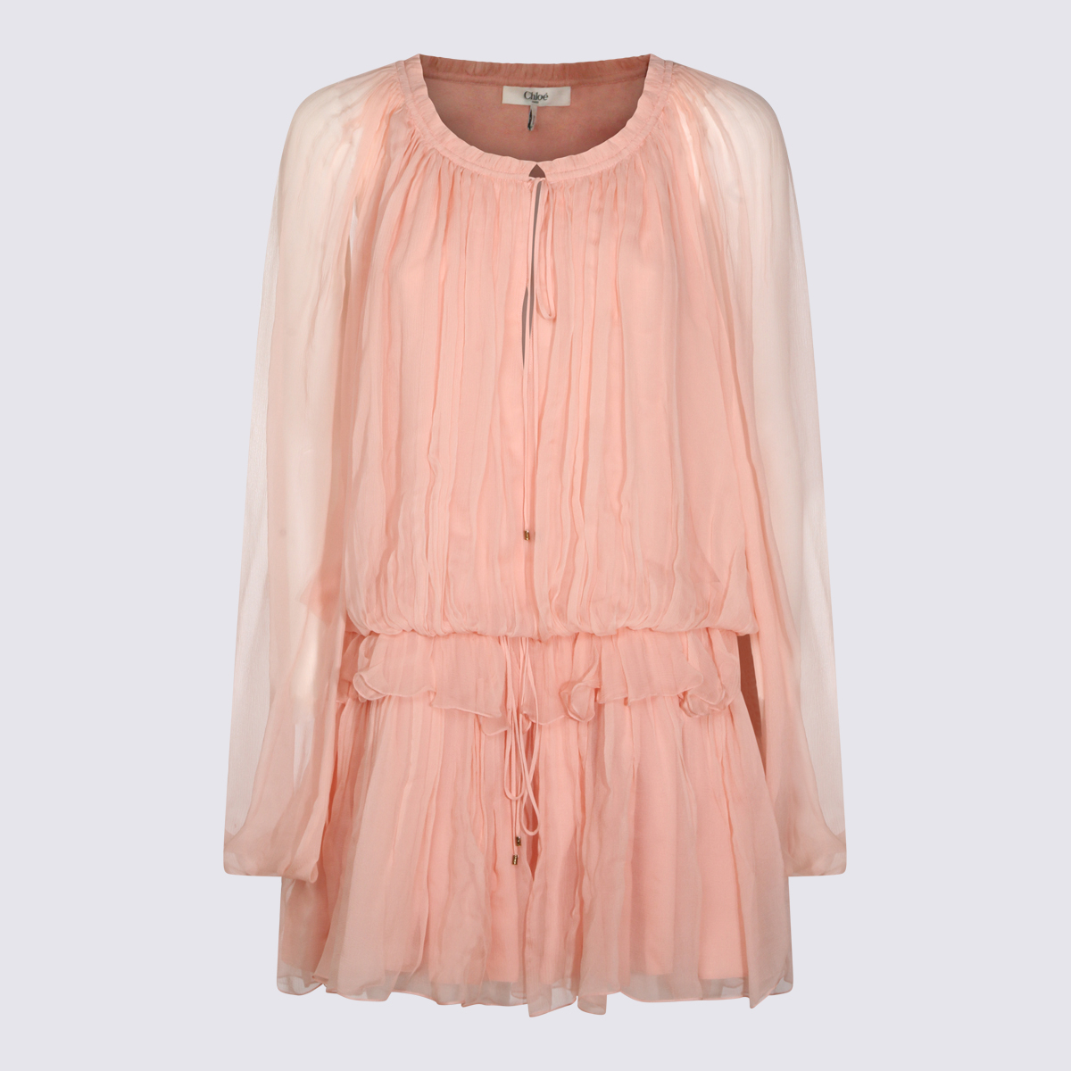 [Chloe] Long sleeve dress SS26 CH26SRO020016L6