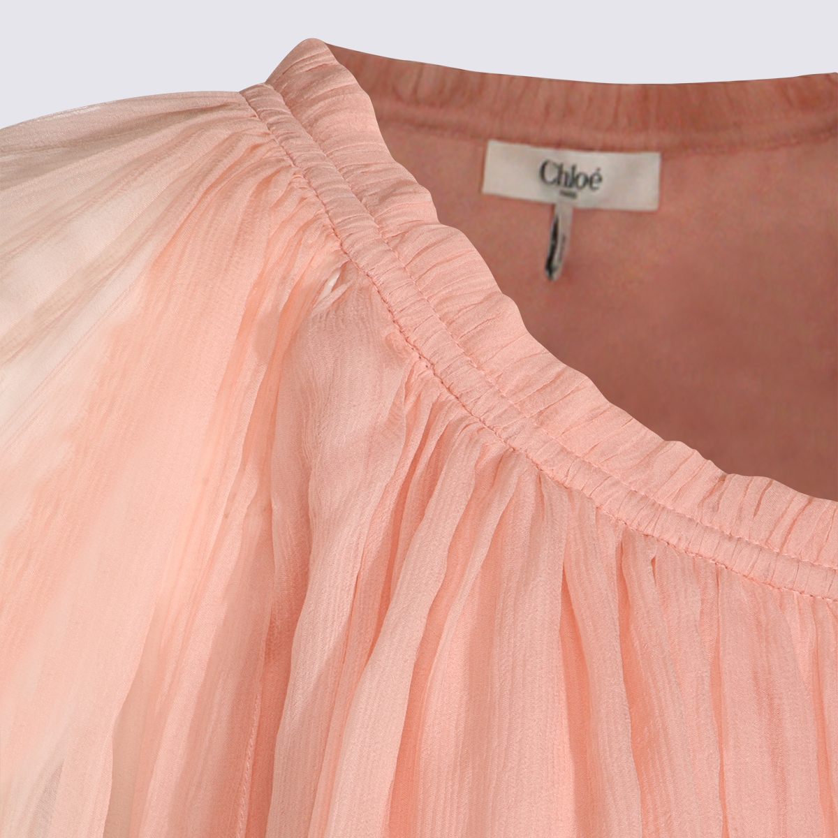 [Chloe] Long sleeve dress SS26 CH26SRO020016L6