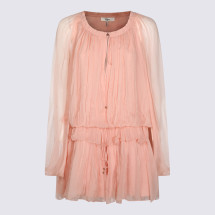 [Chloe] Long sleeve dress SS26 CH26SRO020016L6