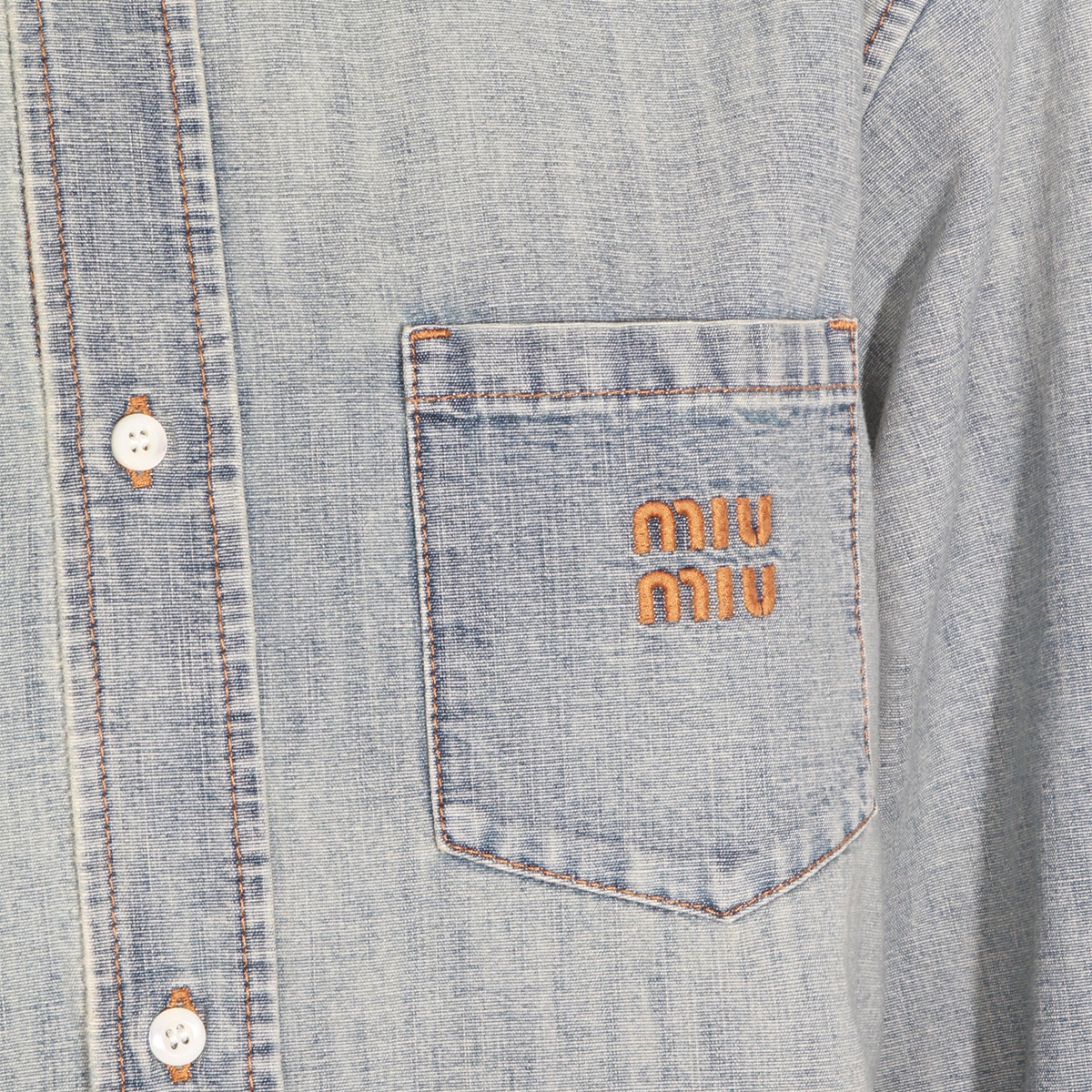 [Miu Miu] Shirts Long Sleeve SS26 GWC133SOOO18JIF0076