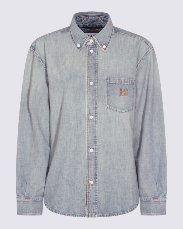 [Miu Miu] Shirts Long Sleeve SS26 GWC133SOOO18JIF0076