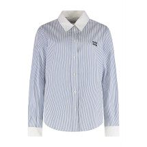 [Miu Miu] Shirts Long Sleeve FW25 MK1972SOOO174T_F0W3B