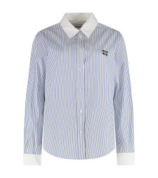 [Miu Miu] Shirts Long Sleeve FW25 MK1972SOOO174T_F0W3B