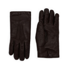 [Giorgio Armani] Gloves FW26 7441332F20300059 BROWN MORO