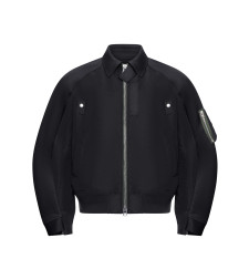 [Sacai] Bomber Jacket SS26 2603911M001 BLACK