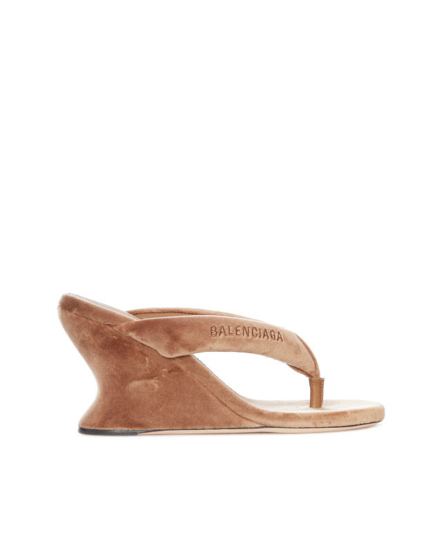 [Balenciaga] Sandals FW26 876727WCDQ02602 HAZELNUT