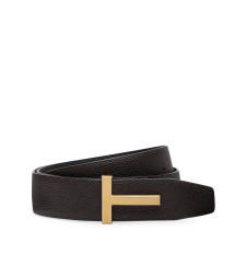[Tom Ford] Belt SS26 TB178LCL236GENB BROWN BLACK