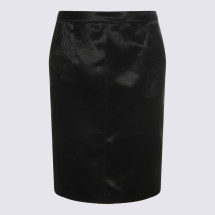 [Saint Laurent] Midi skirt SS26 863981Y1K441000