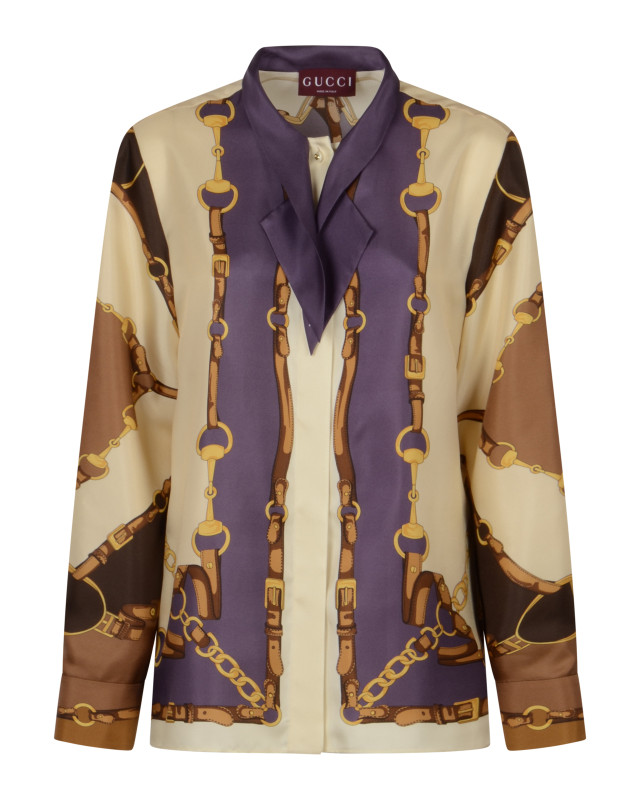 [Gucci] Shirts Long Sleeve SS26 855593ZAUK42358