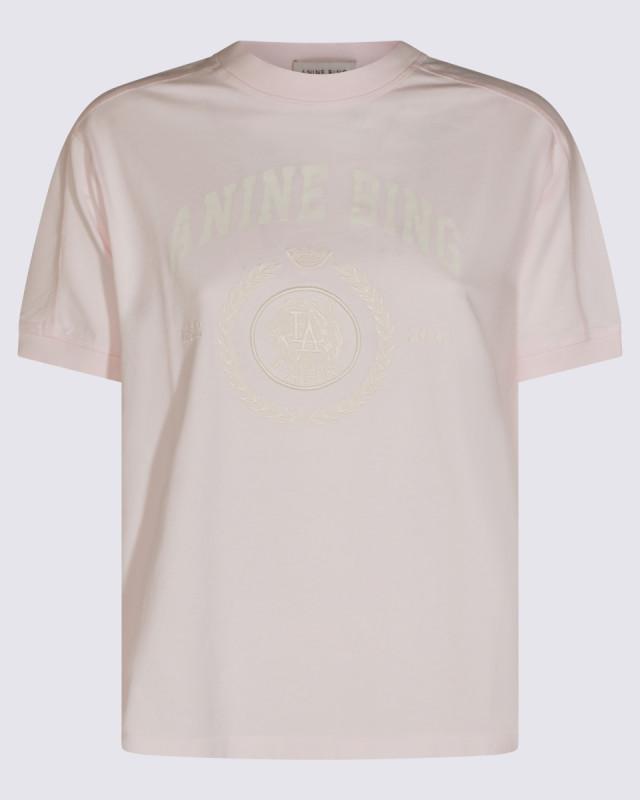 [Anine Bing] T-shirts Short Sleeve SS26 A0812505PKI1
