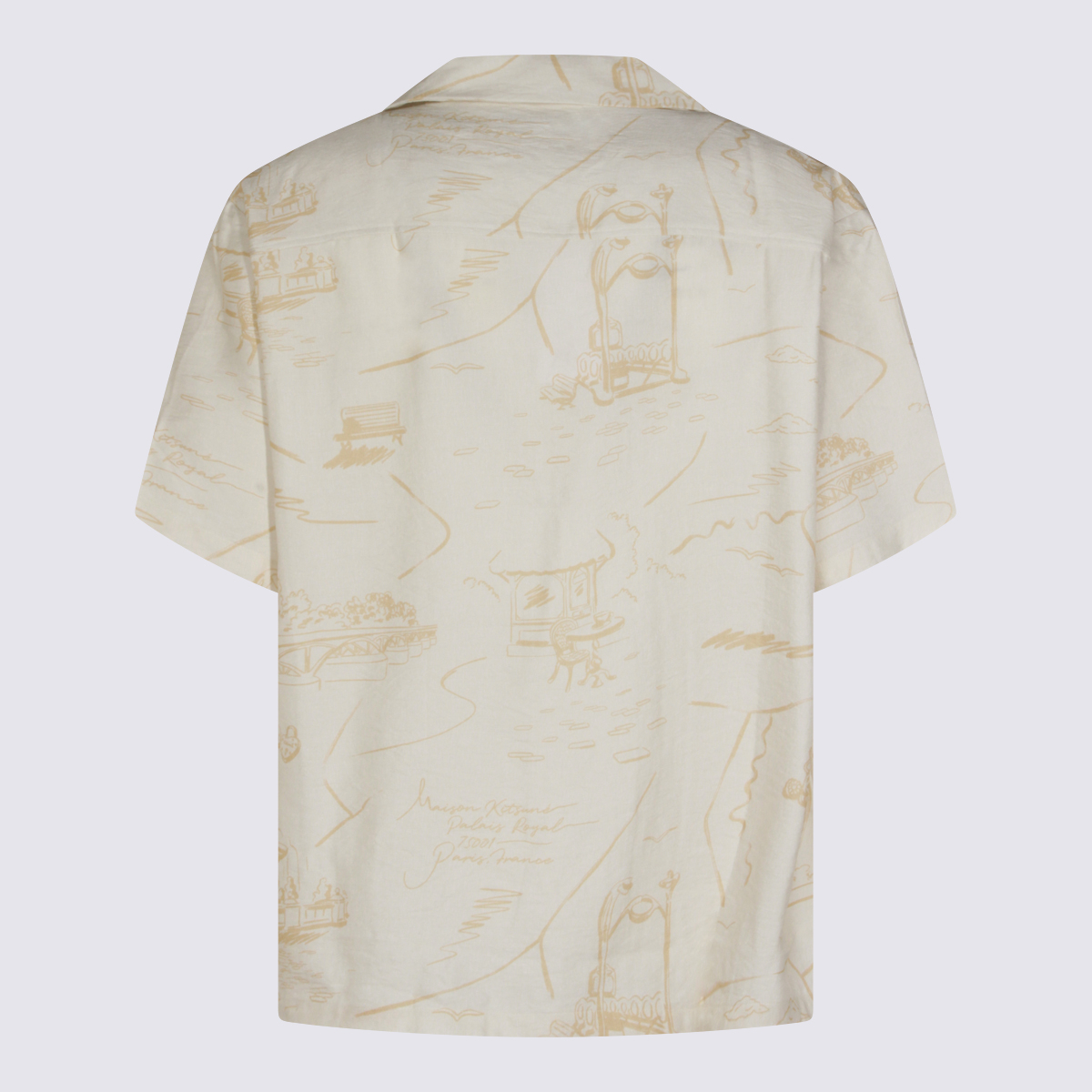 [MAISON KITSUNE] Shirts Short Sleeve SS26 QM00404WW91030522