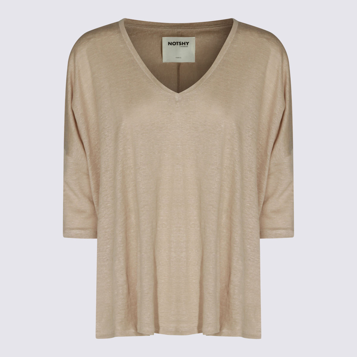 [NOT SHY] T-shirts Short Sleeve SS26 NF8A000LIP000NSS6MATNATURAL