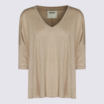 [NOT SHY] T-shirts Short Sleeve SS26 NF8A000LIP000NSS6MATNATURAL