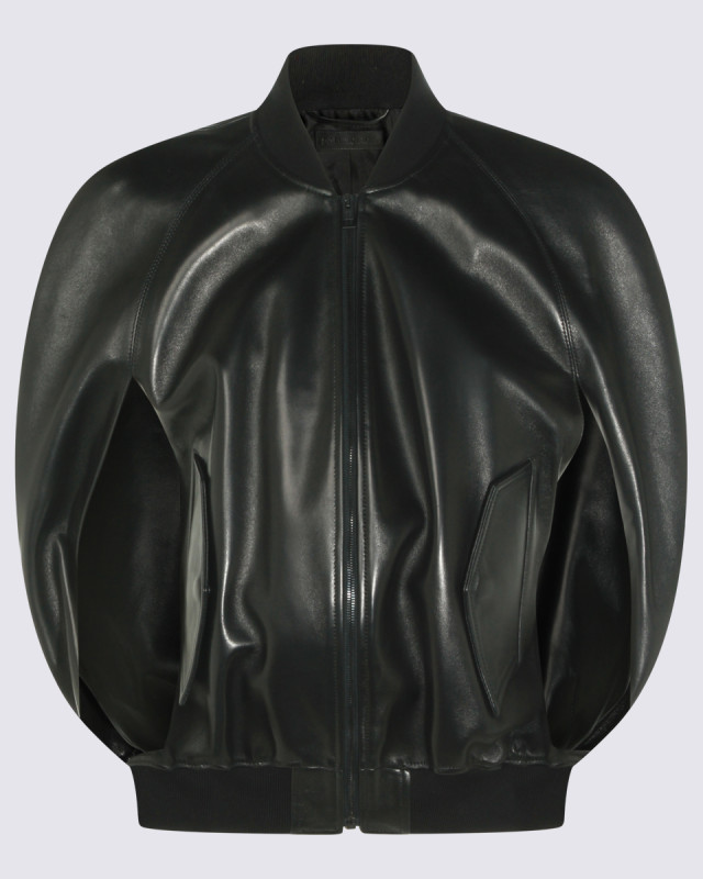[Balenciaga] Leather Jacket SS26 872003TUS111000