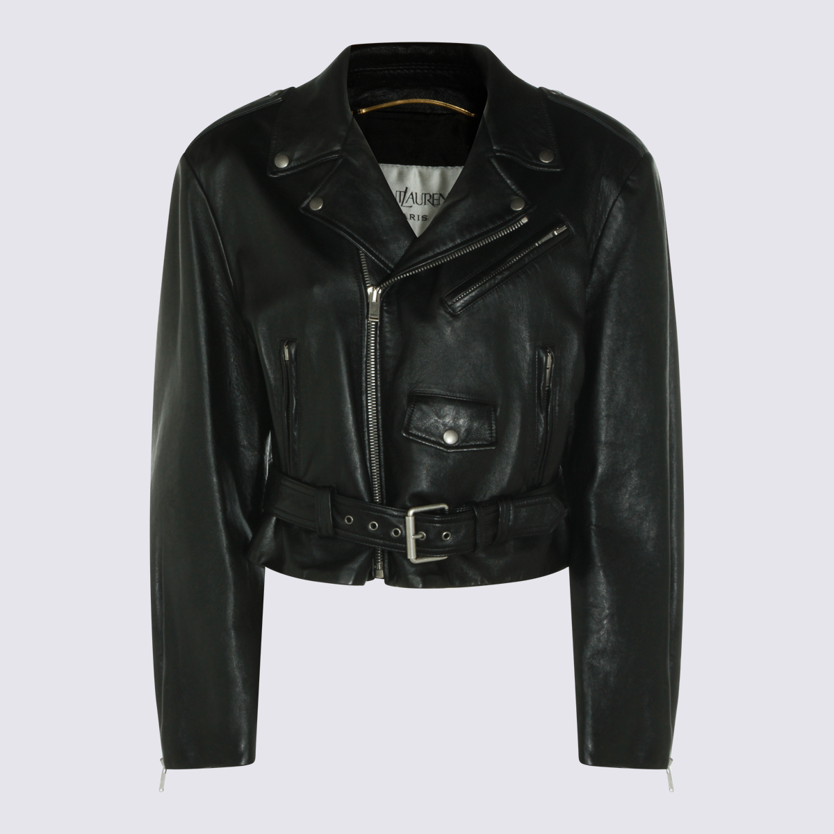 [Saint Laurent] Leather Jacket SS26 865220YCQT21000
