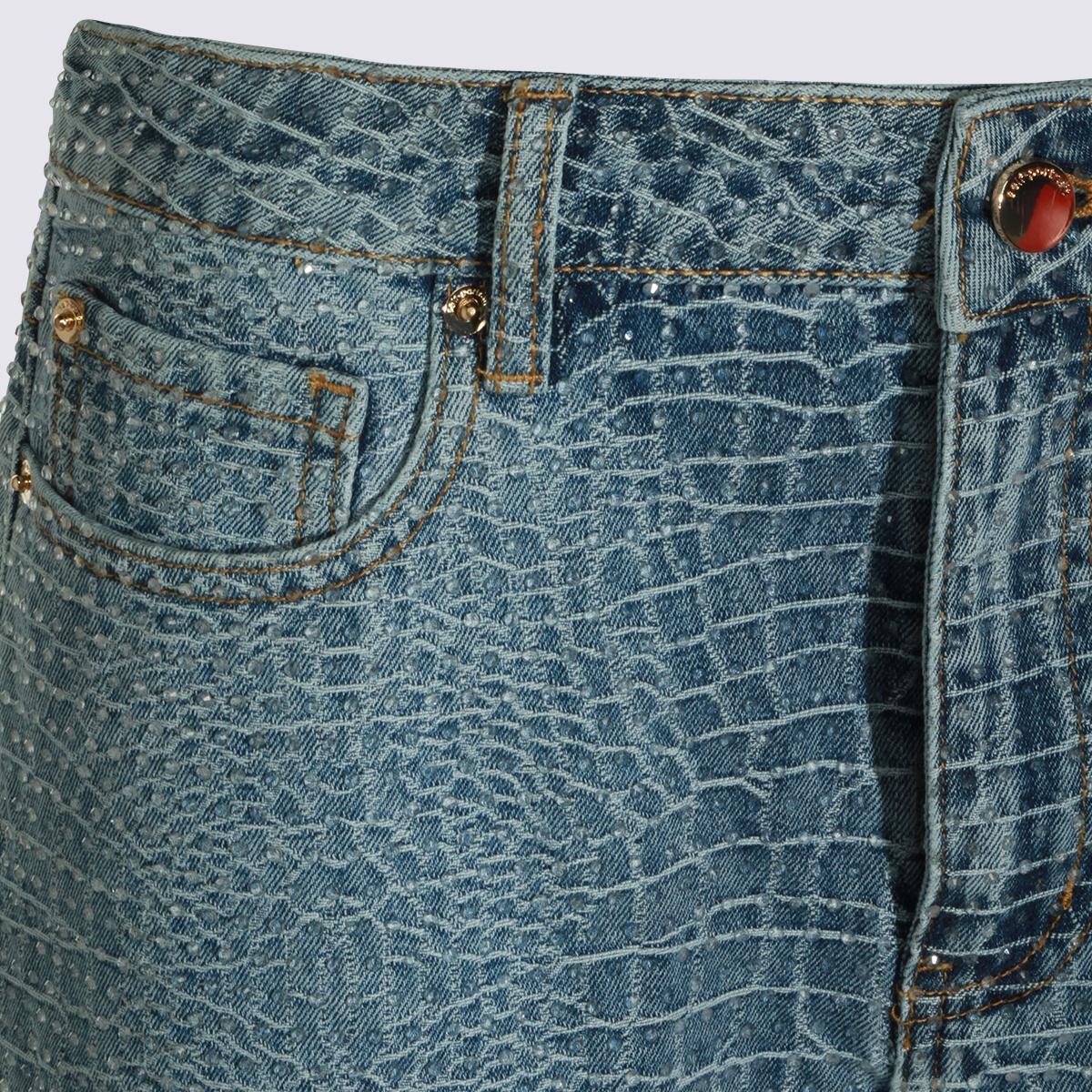 [Self - portrait] Shorts SS26 SS26804PBBLBLUE