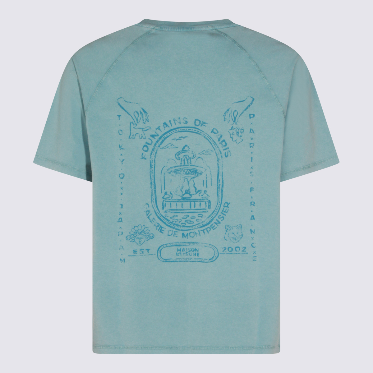 [MAISON KITSUNE] T-shirts Short Sleeve SS26 QM00103KJ70360505