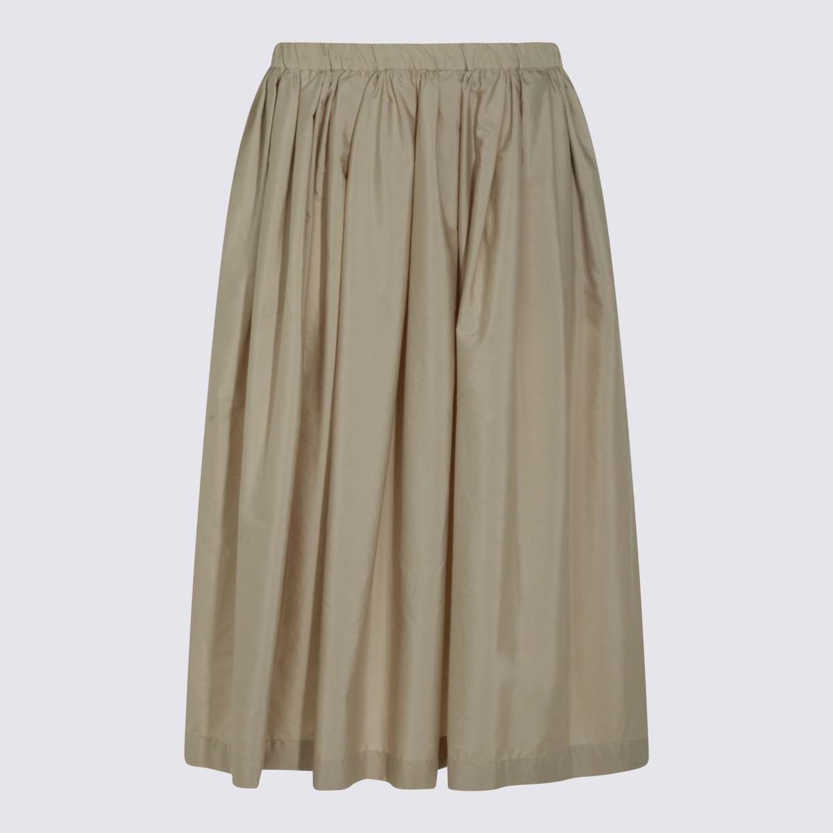 [Nine in the morning] Long skirt SS26 LIL07R33SABBIA