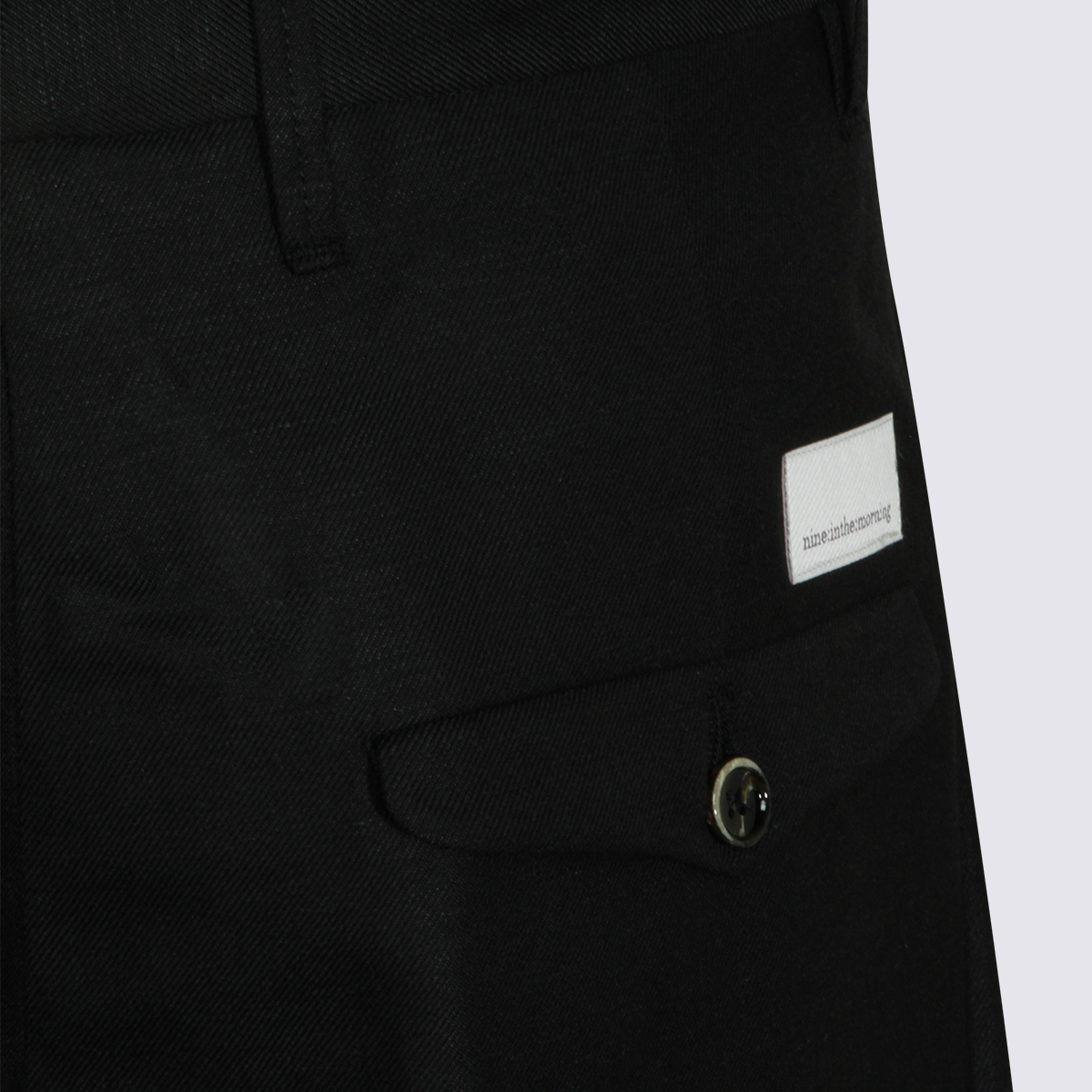 [Nine in the morning] Trousers SS26 KAI33V68NERO