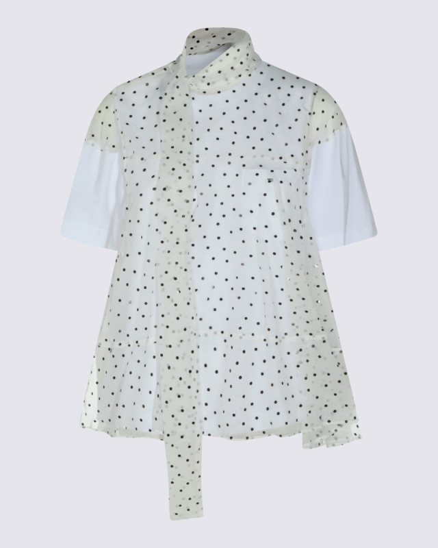 [Sacai] Shirts Short Sleeve SS26 2608536101
