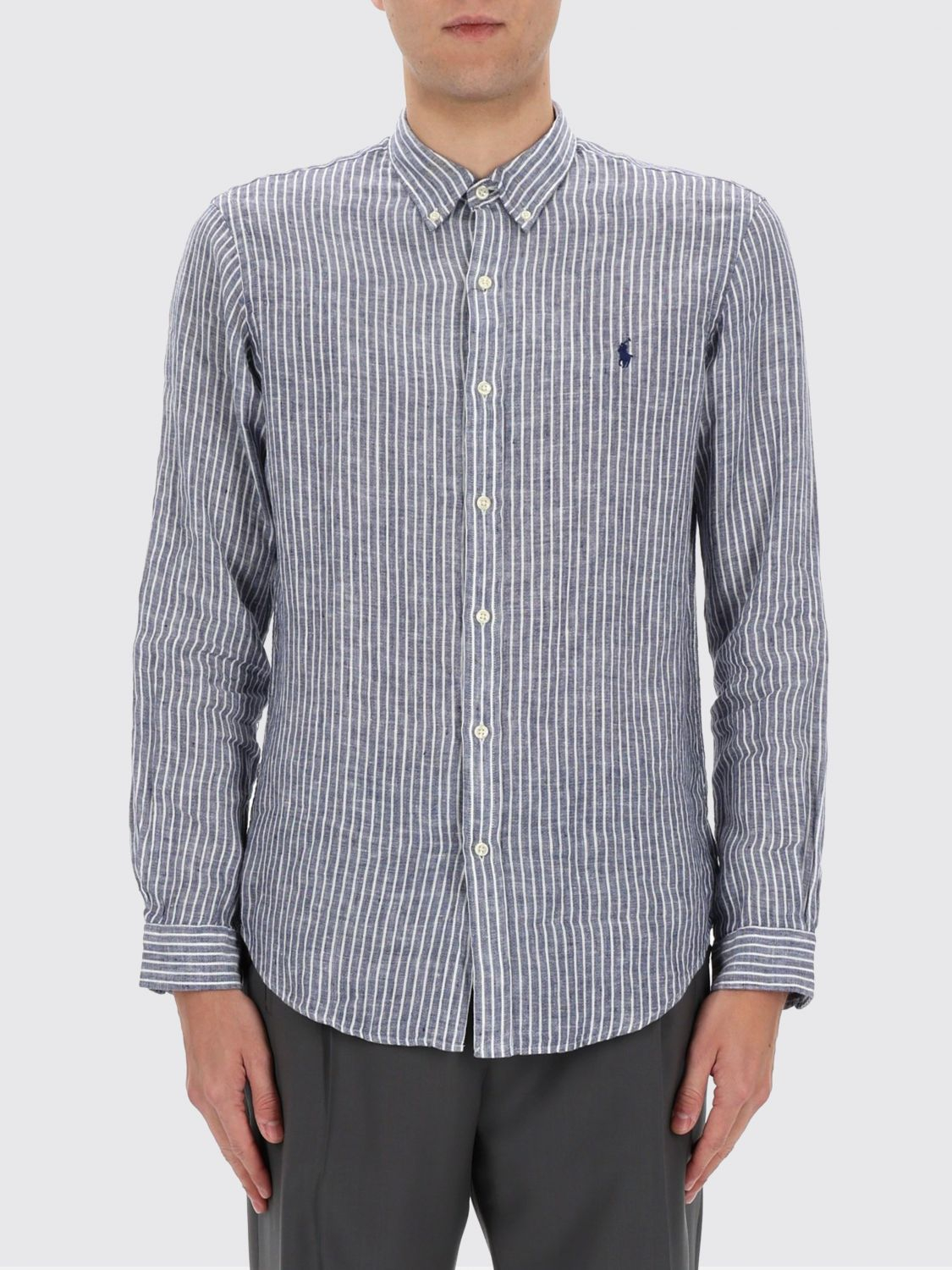 [Polo Ralph Lauren] Shirts Long Sleeve SS26 710B15647 001