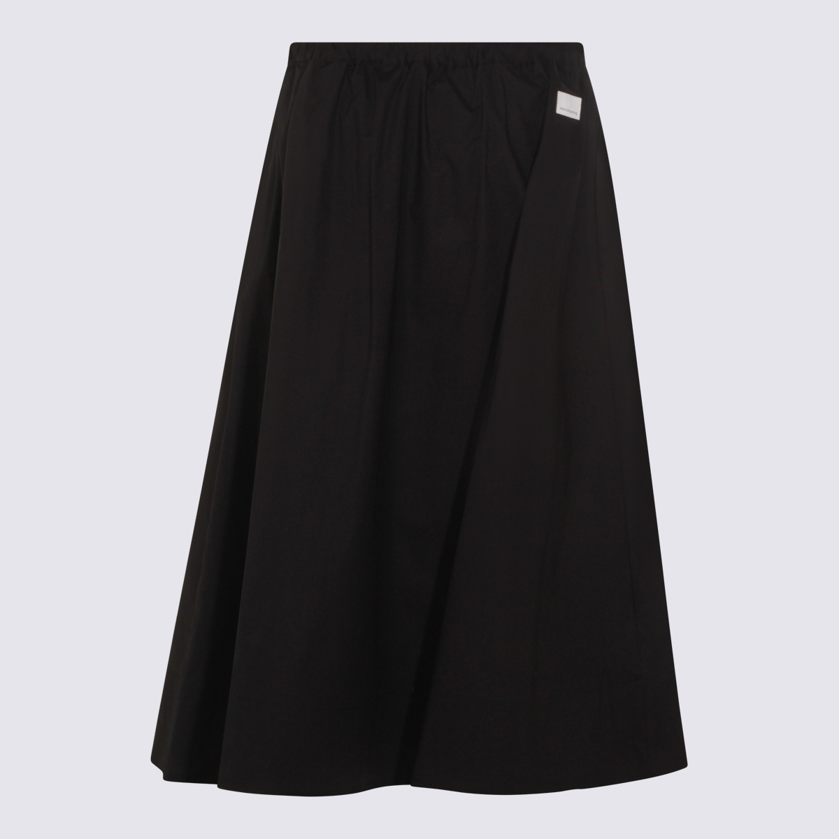 [Nine in the morning] Midi skirt SS26 NX01G26NERO