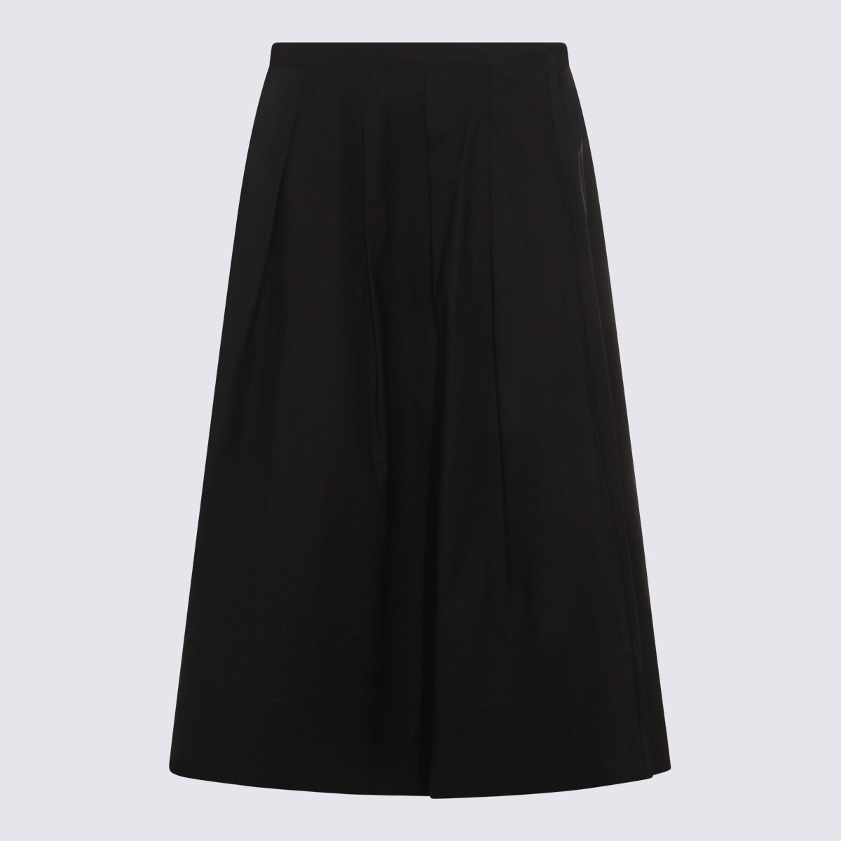 [Nine in the morning] Midi skirt SS26 NX01G26NERO