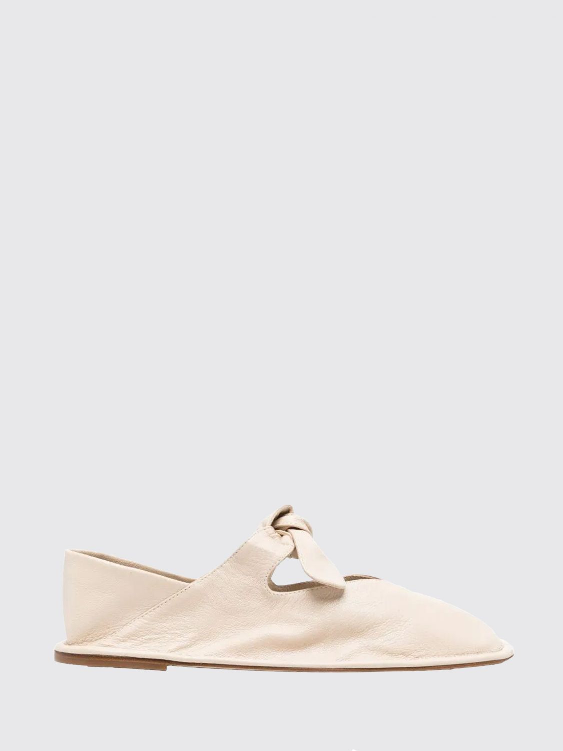 [HEREU] Flat shoes SS26 LLSSWFA24 CREAM