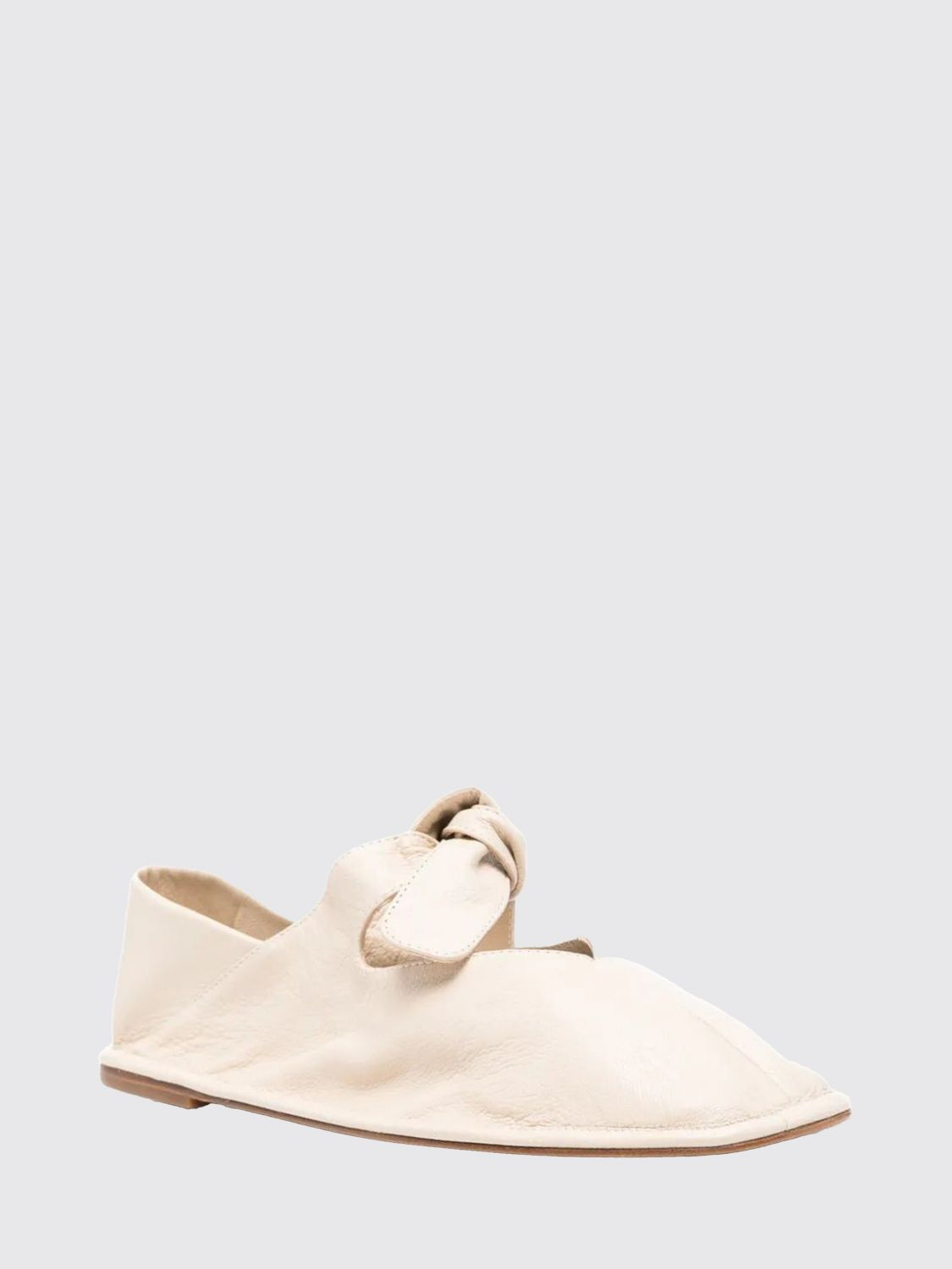 [HEREU] Flat shoes SS26 LLSSWFA24 CREAM