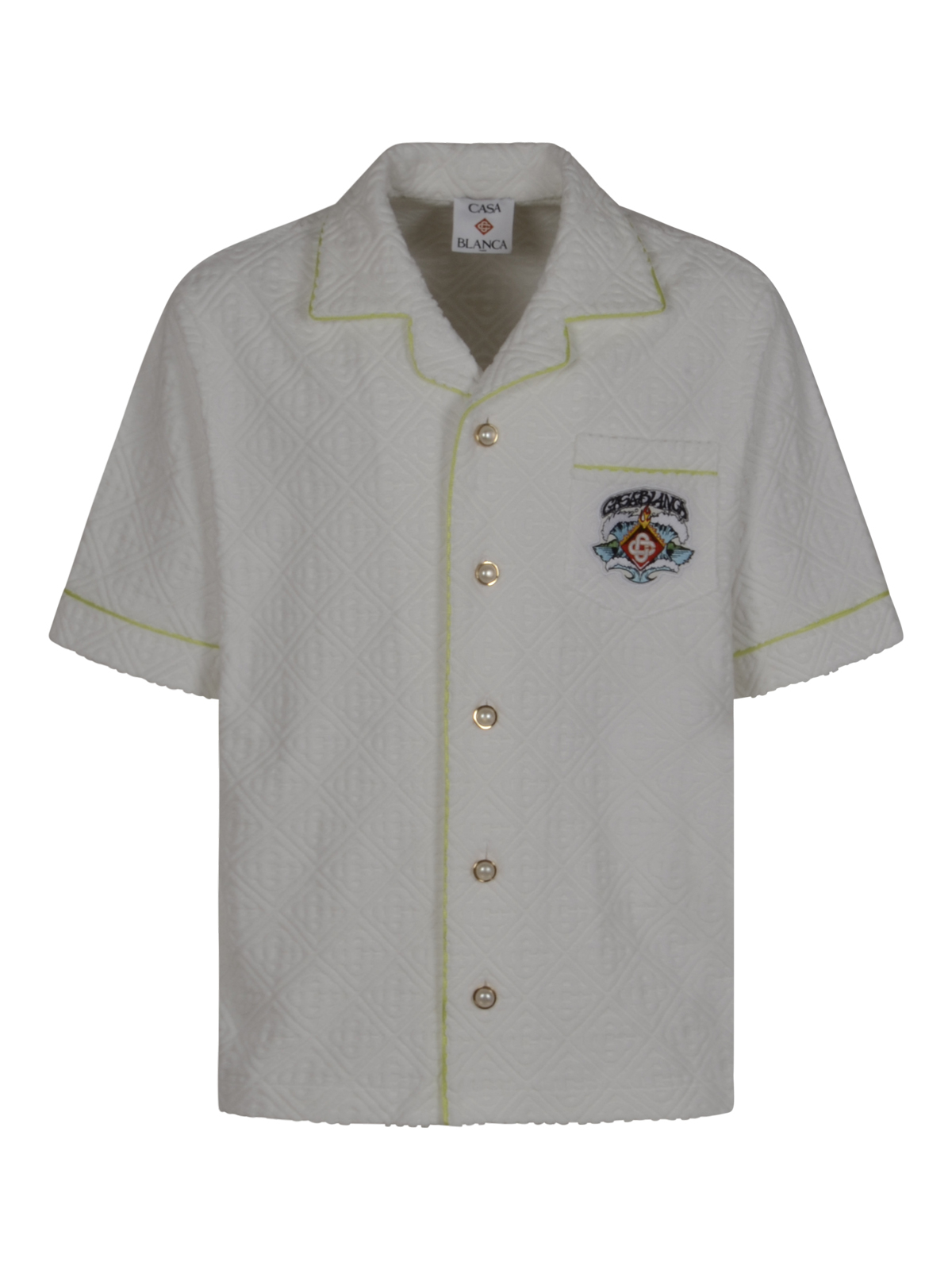 [Casablanca] Shirts Short Sleeve SS26 MSP26SH08503EXBC
