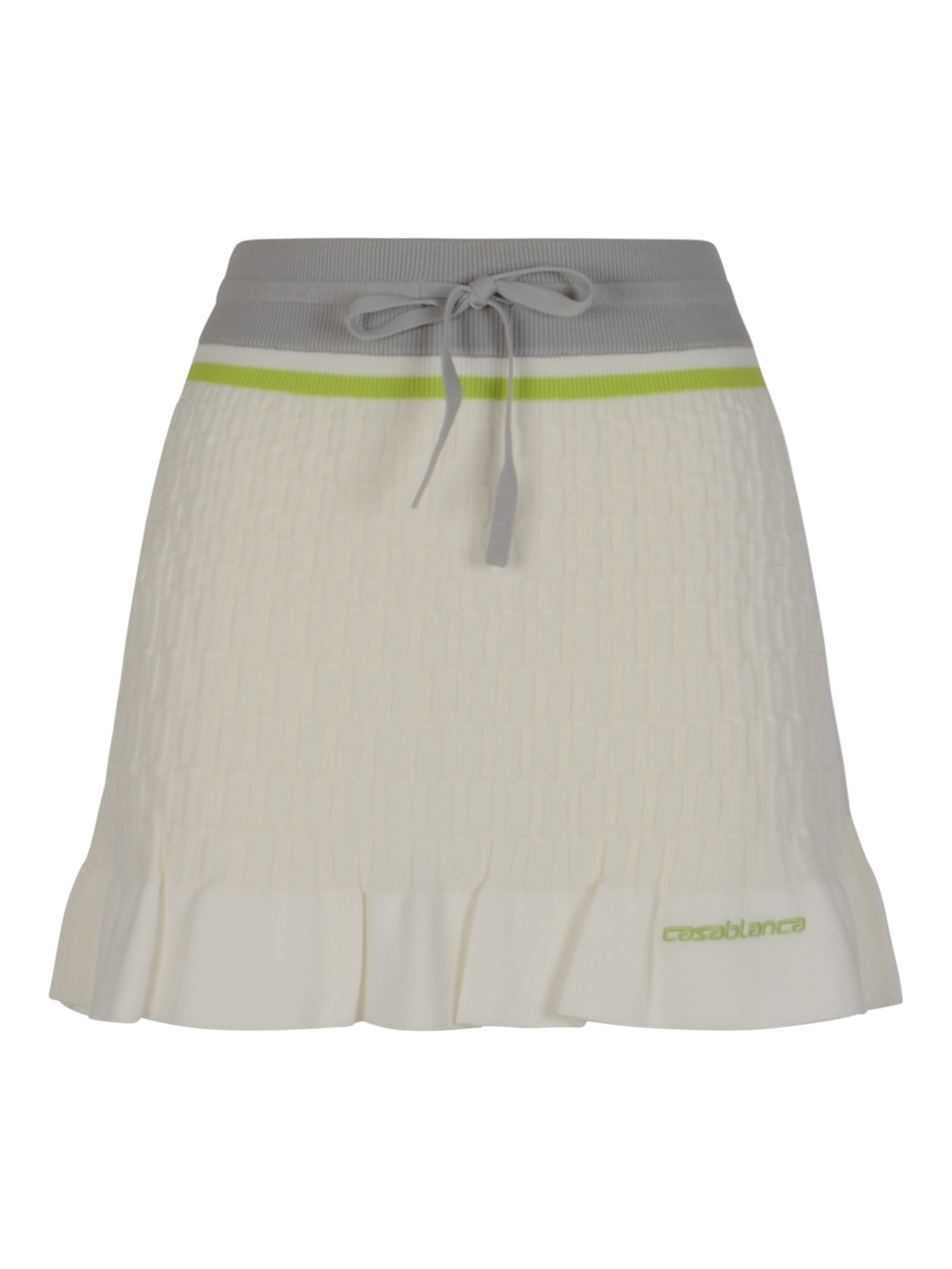 [Casablanca] Mini skirt SS26 WSP26KW124801