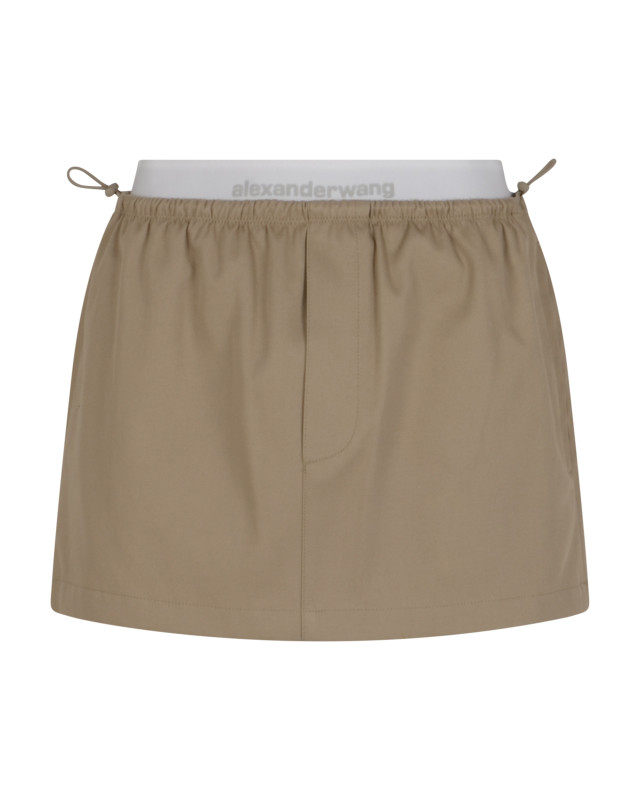 [ALEXANDER WANG] Mini skirt SS26 1WC1265382240B