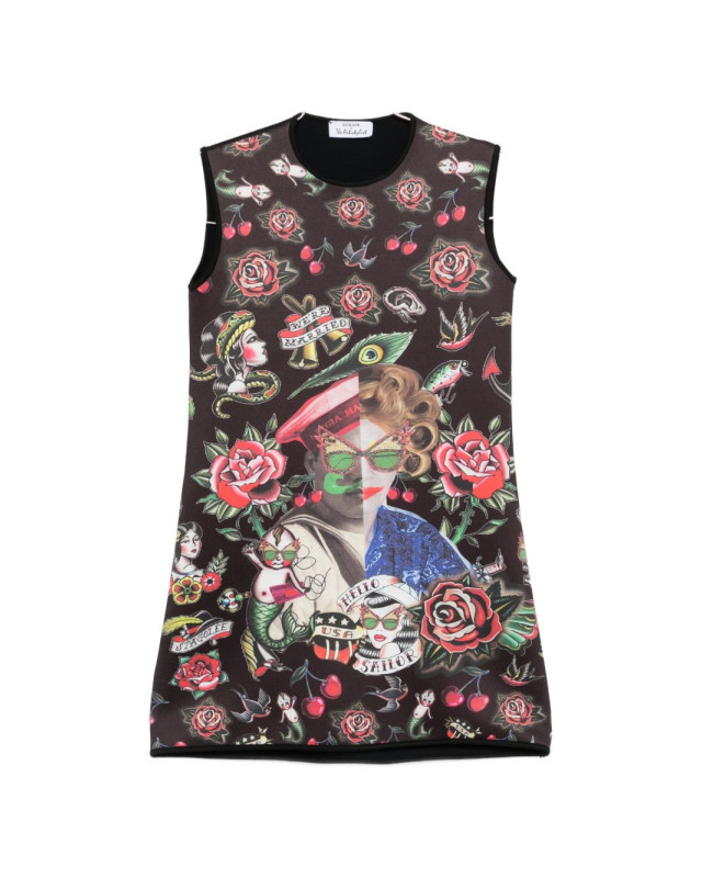 [THE ARTISTYLIST] Sleeveless dress SS26 OLD SCHOOL LONG DRESS MLT