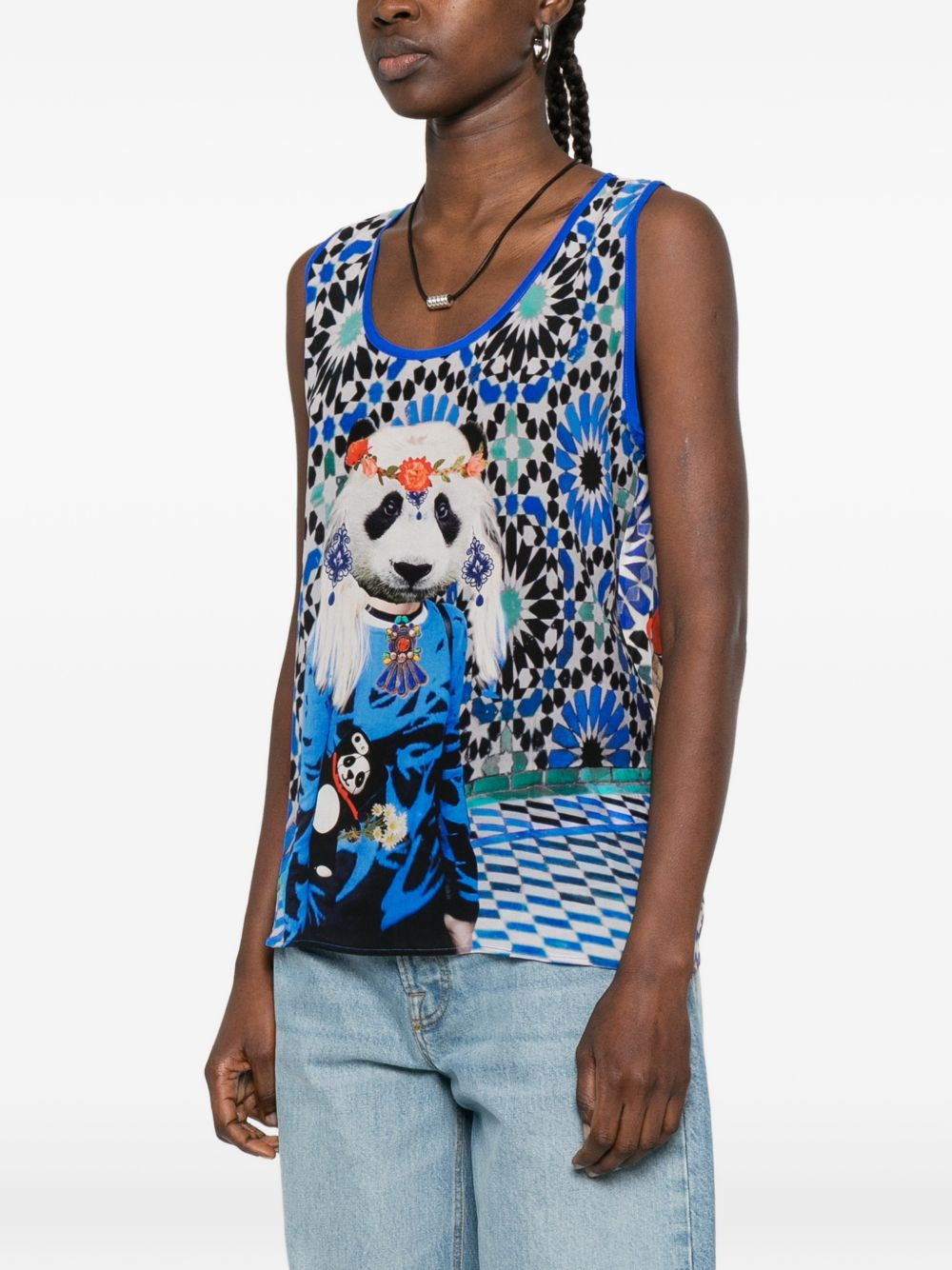 [THE ARTISTYLIST] Tank top SS26 PANDA TOP MLT