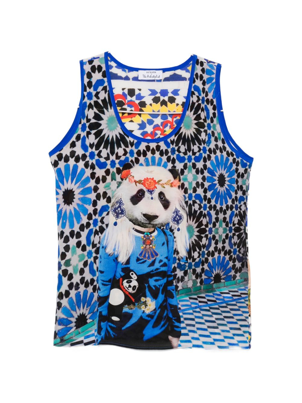 [THE ARTISTYLIST] Tank top SS26 PANDA TOP MLT