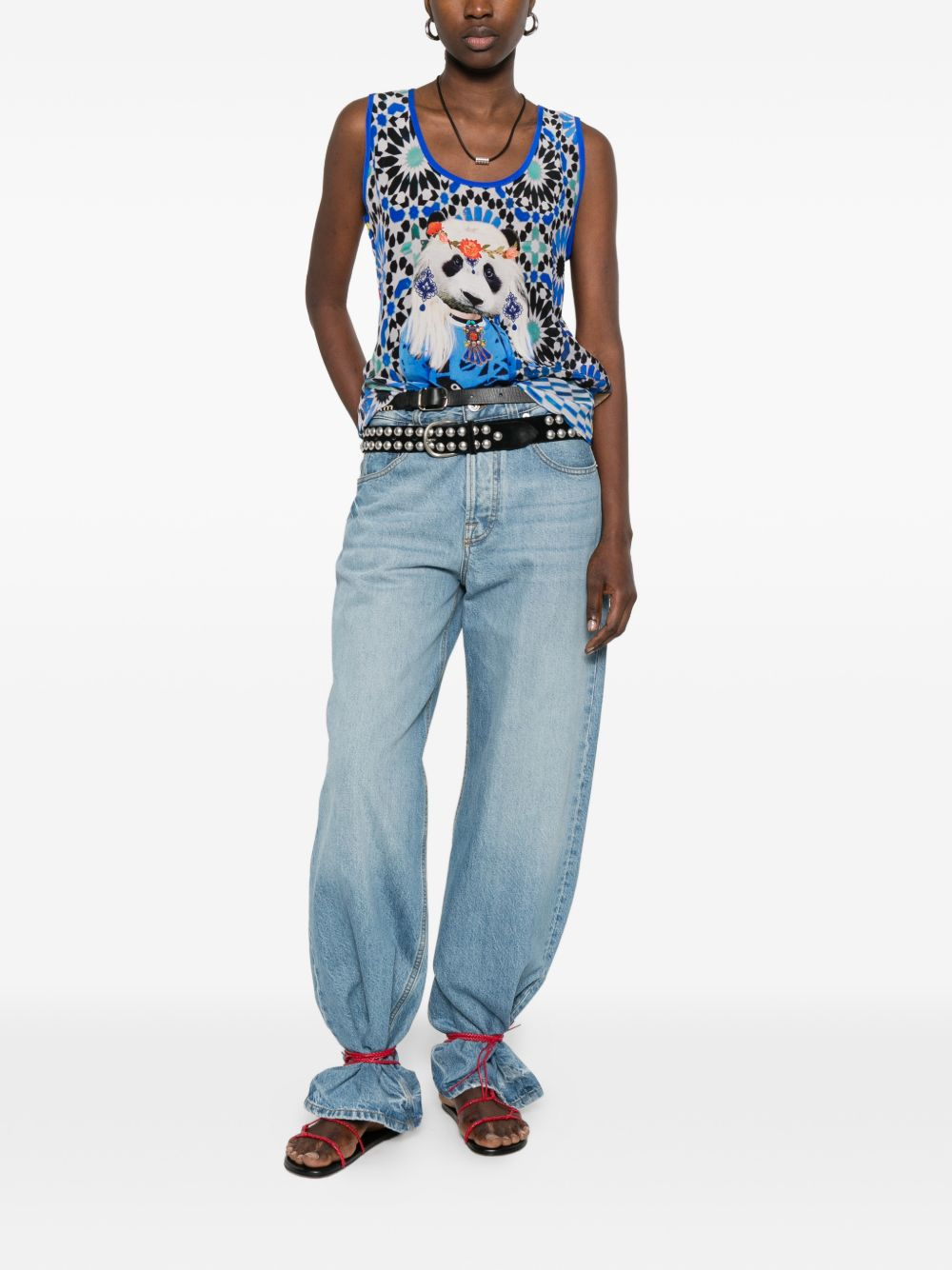 [THE ARTISTYLIST] Tank top SS26 PANDA TOP MLT