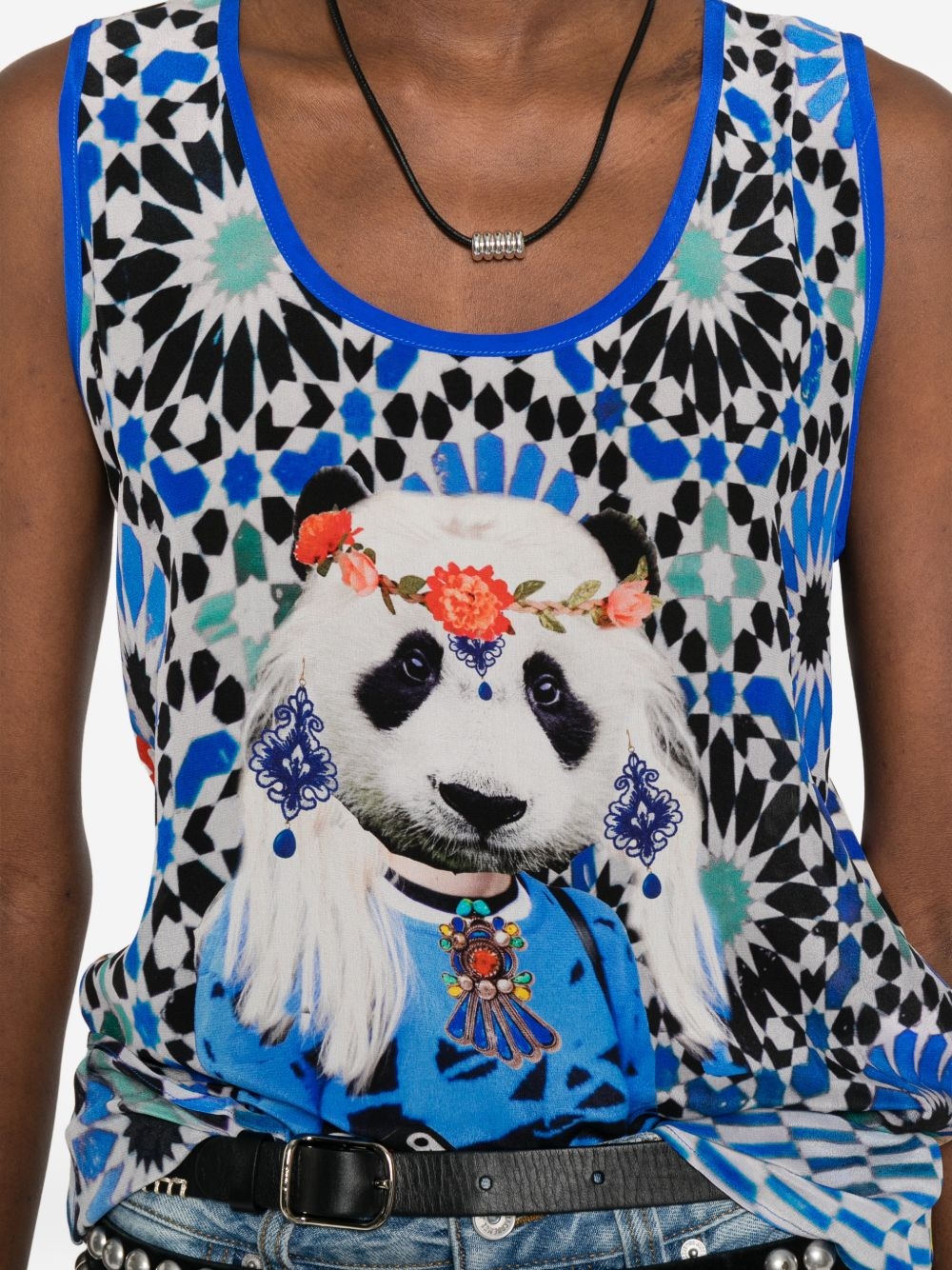 [THE ARTISTYLIST] Tank top SS26 PANDA TOP MLT