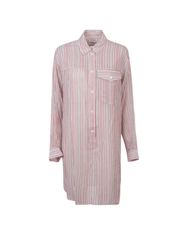 [Marant Etoile] Long sleeve dress SS26 RO0982FC D1I04E ECRD