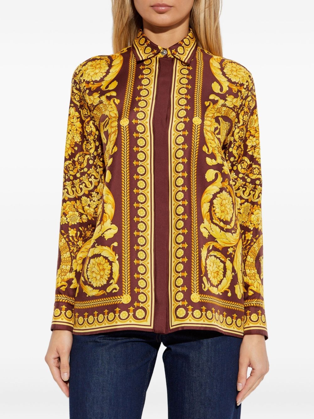 [Versace] Shirts Short Sleeve SS26 1001360 1A04236 5R770
