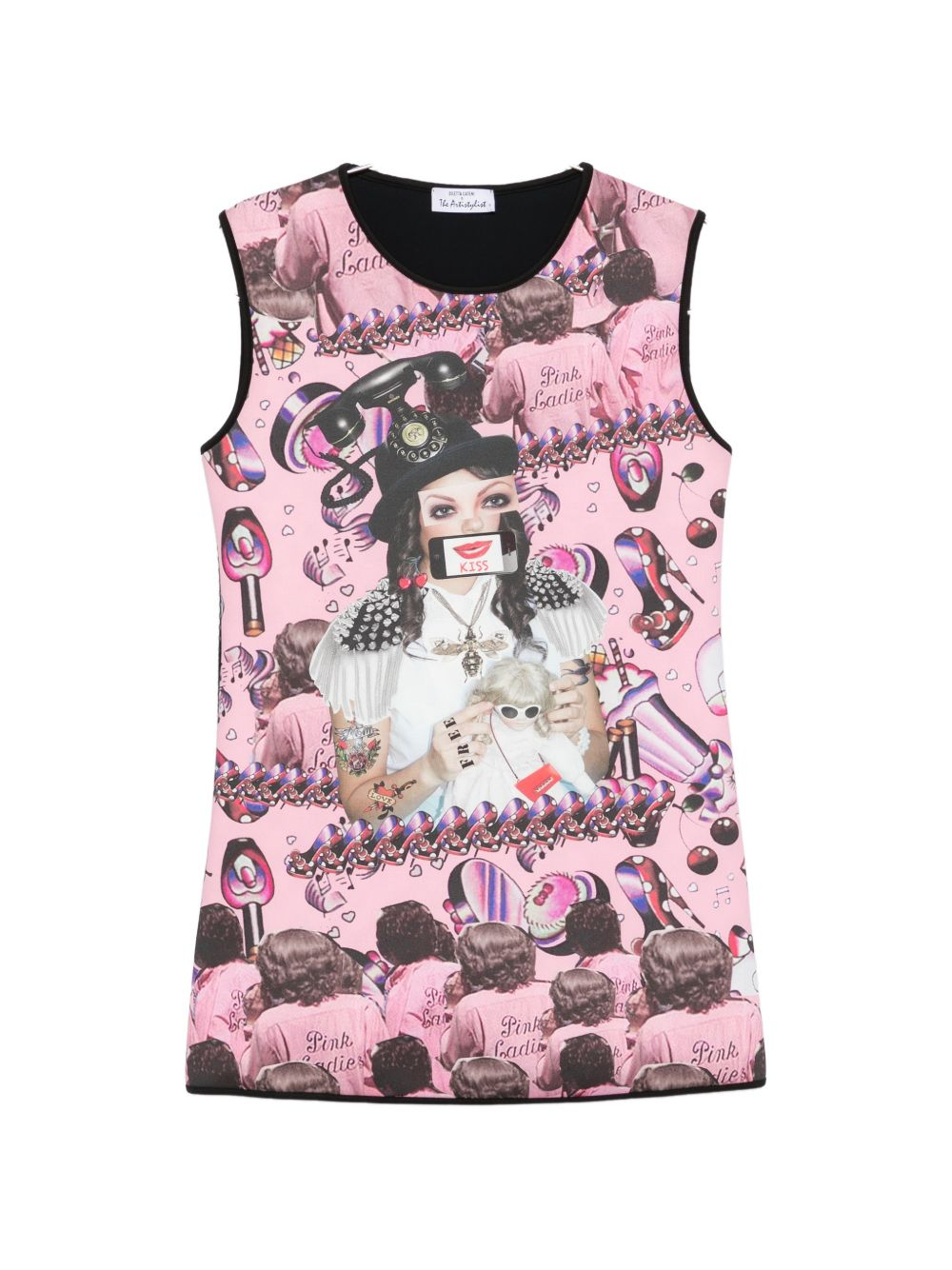 [THE ARTISTYLIST] Sleeveless dress SS26 PINK LADIES LONG DRESS MLT