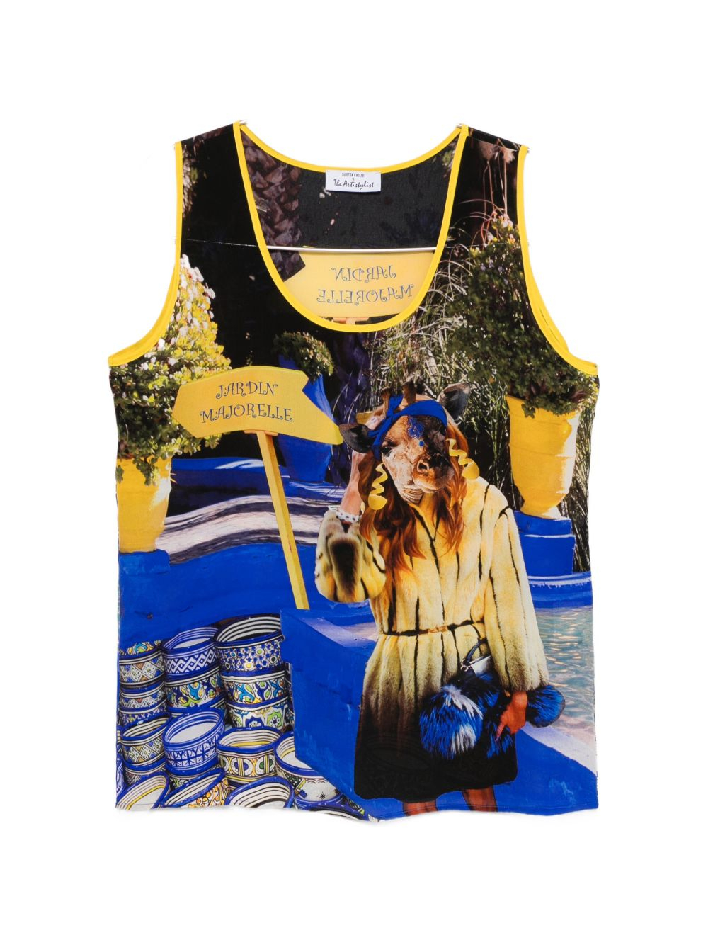[THE ARTISTYLIST] Tank top SS26 JARDIN MAJURELLE TOP MLT