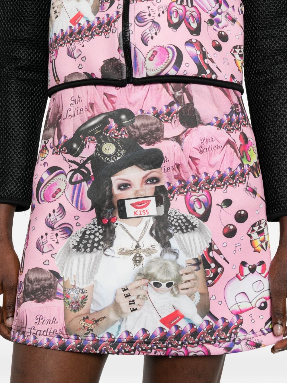 [THE ARTISTYLIST] Mini skirt SS26 PINK LADIES SKIRT MLT